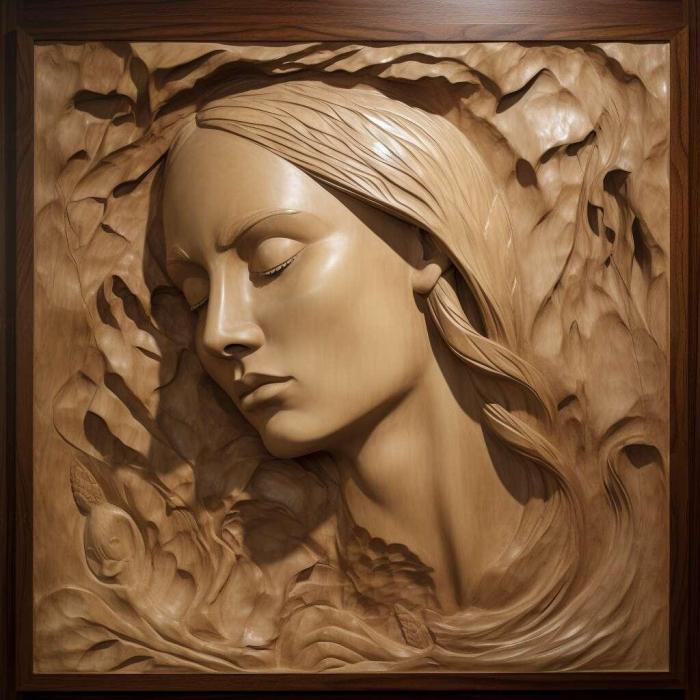 نموذج ثلاثي الأبعاد لآلة CNC 3D Art 